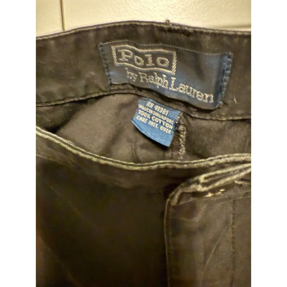 Vintage Polo by Ralph Lauren Hammond  Pants Cotton Pleated Chino Pants 40 x 32‎